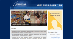 Desktop Screenshot of cospromar.com